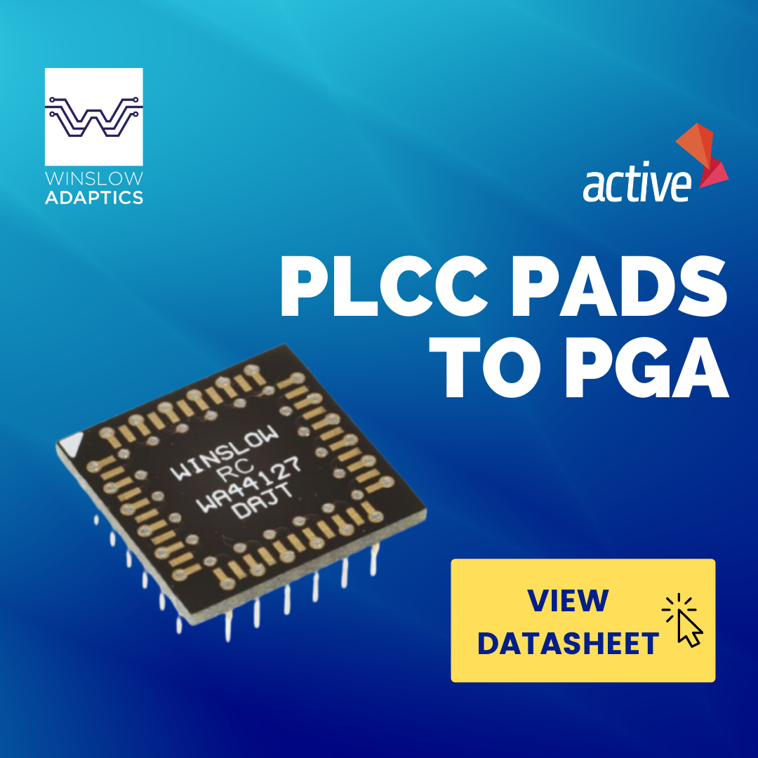 PLCC PADS TO PGA