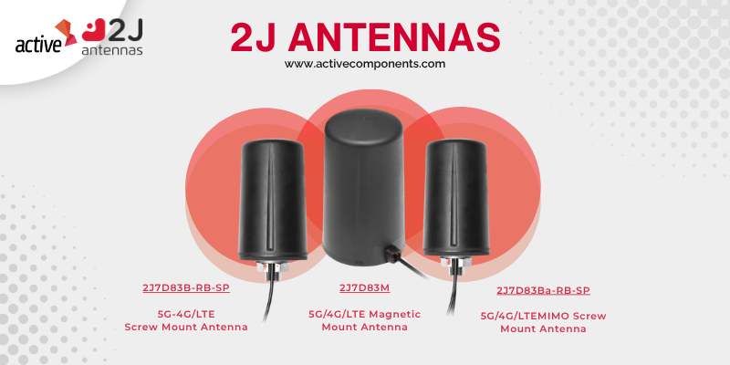 2J Antennas has released a new catalogue of six single 5G-4G/LTE antennas, purpose designed to meet the performance, durability, and regulatory needs of the Australian and New Zealand markets. 