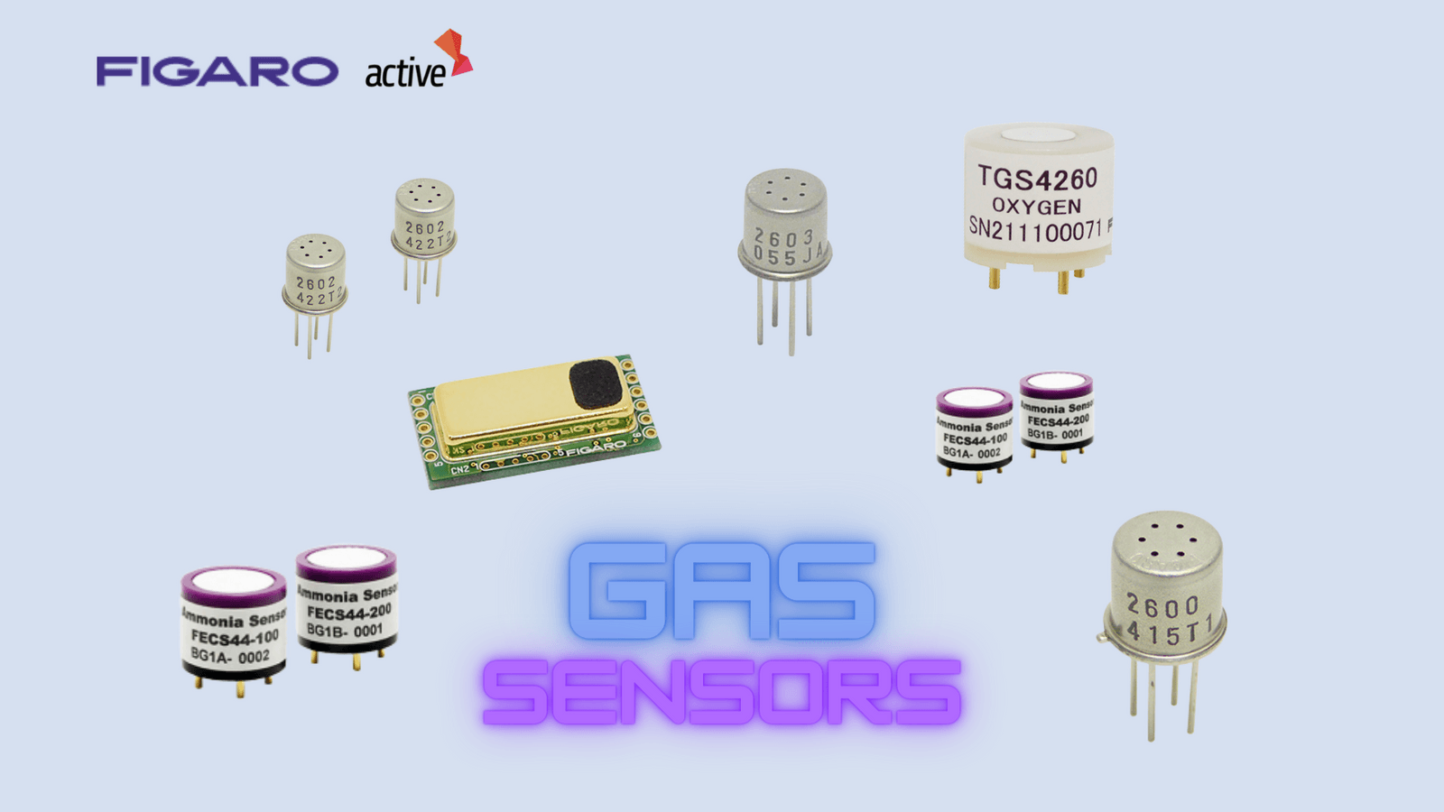 This is Figaro Gas Sensors