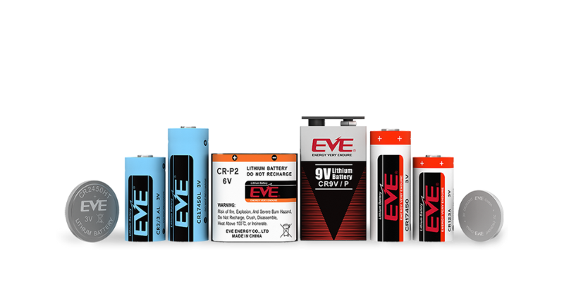 EVE Li-MnO2 Batteries