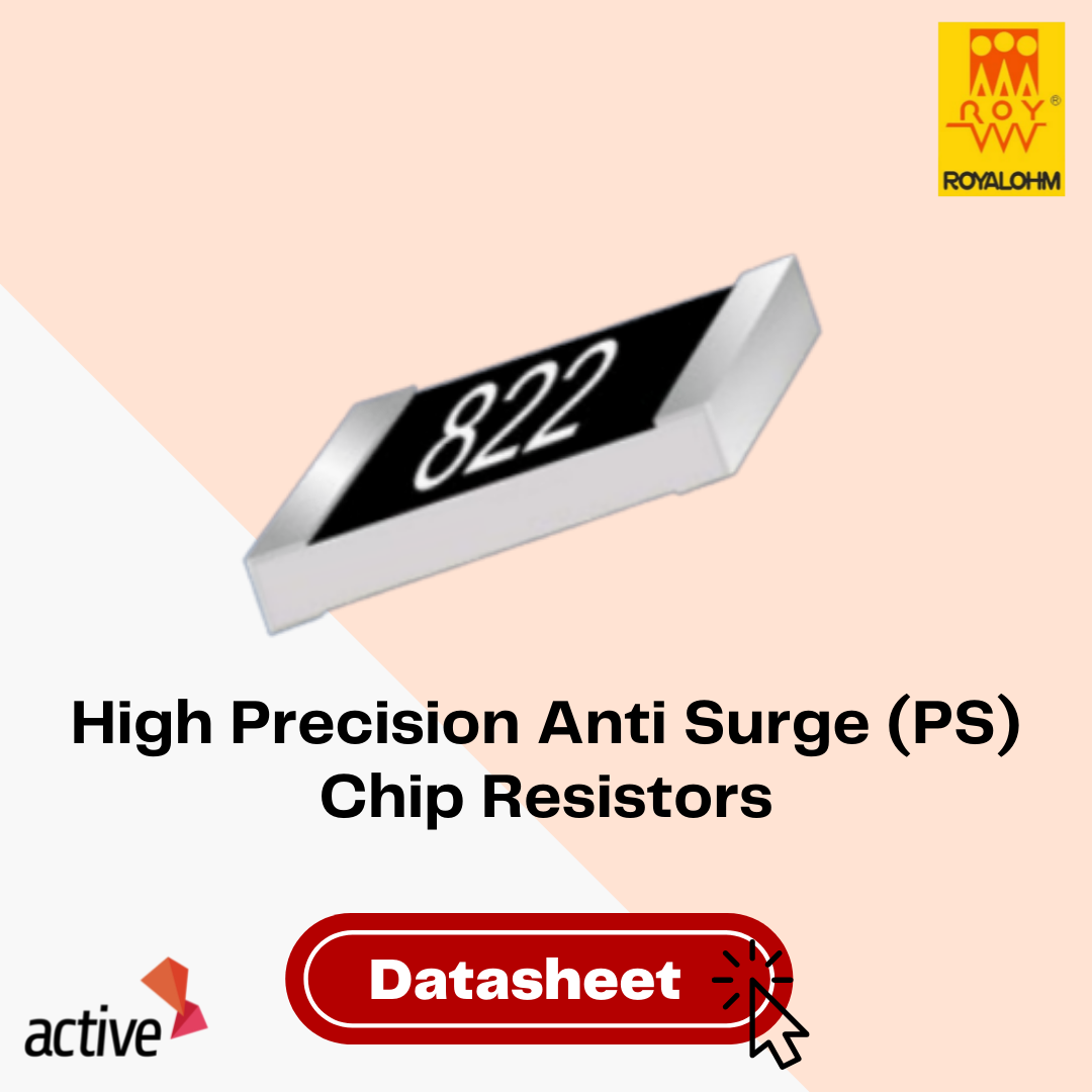 High Precision Anti Surge Chip Resistors