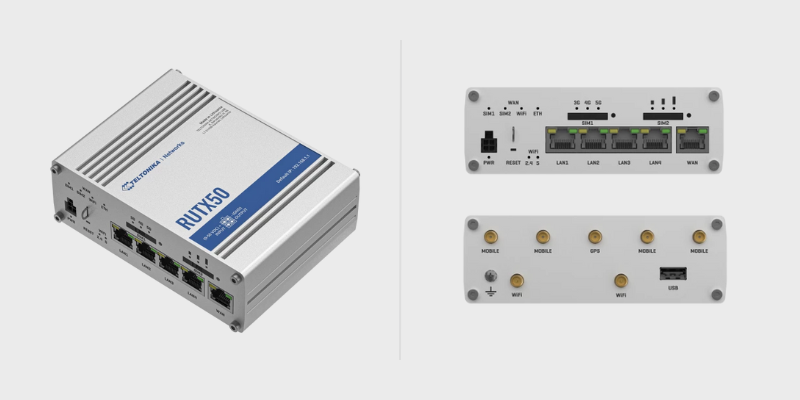 RUTX50 | Industrial 5G router