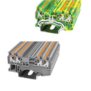 Push In DIN Rail Terminal Blocks