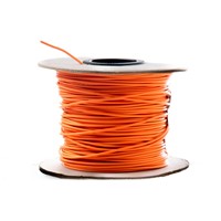 16AWG UL1007 26C/0.254mm OD2.4mm Orange Wire 100m