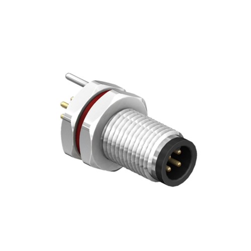 M5 4 Pin Circular Shielded Plug