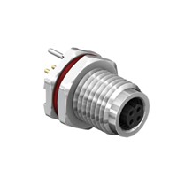 M5 4 Pin Circular Shielded Socket
