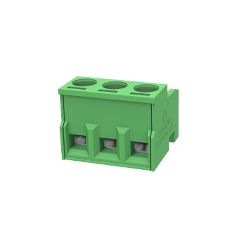 DG332W-5.0-03 3 Way 5.0 Plug Terminal Block Orange
