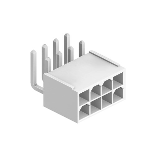 Dual Row R/A 4.2mm 8W Power Wafer Nylon 66