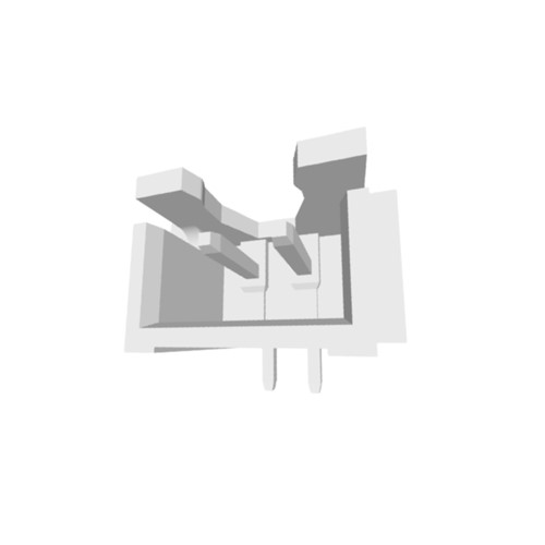 2317SJ-02-SMA-CR 2 Way 2.5mm SMD Header