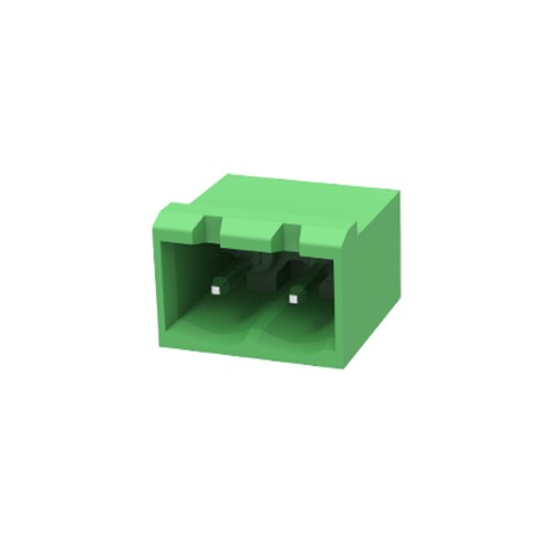 2EDGRC-5.08-02 2 Way 5.08 Horiz Header Rev Mount