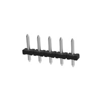 DG332J-5.0-05 5 Way 5.0 Vertical Header Black