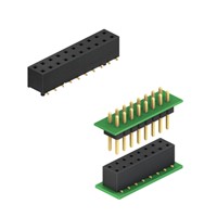 2207SM-06G 6 Way 2.0mm H2.4mm Dual Row PCB Socket