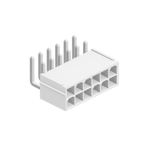 2 Way 4.20mm Horizontal Header 2x2P