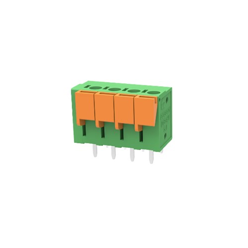 DG142V-5.0-04P 4 Way 5mm Spring Terminal Block