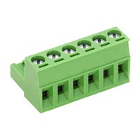 AKZ950/4 4 Way 5.08 Plug Terminal Block Orange