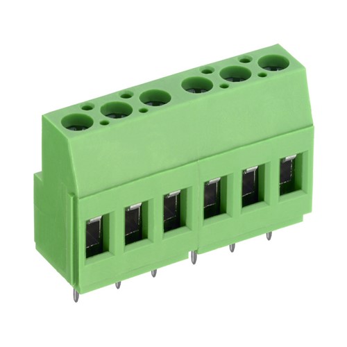 AK700/3 3 way 5.0 Vertical Terminal Block Grey