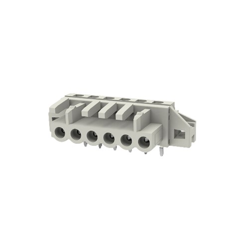 8EDGCM-5.0-06 6 way 5.0 BTB w/Flange Con R/A
