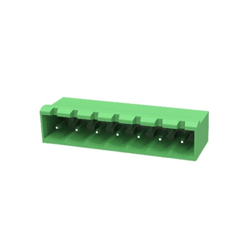 2EDGRC-5.08-07 7 way 5.08 Horiz Header Rev Mount