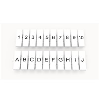 ZB3.5-10P-19-XXA(H) Printed Marker Code 21-30