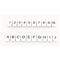 ZB6-10P-19-09A(H) Printed Marker Code 1-10
