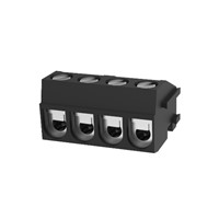 DG332K-5.0-04 4 Way 5.0 Plug Terminal Block Blue