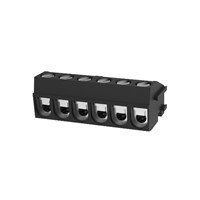 DG332K-5.0-06 6 Way 5.0 Plug Terminal Block Blue