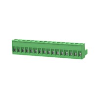 2EDGK-5.0-16 16 Way 5.0 Plug Terminal Block Black 2EDGK-5.0-16 16 Way 5.0 Plug Terminal Block Black