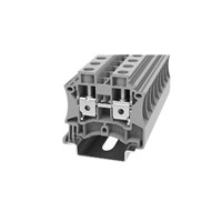 Feed Through DIN Rail T/Block Grey 0.5-10mm2